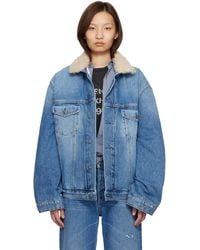 Acne Studios - Lined Denim Jacket - Lyst