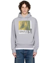 Jean Paul Gaultier - Ssense限定 グレー Printed Water コットン フーディ - Lyst
