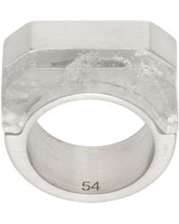 Rick Owens - Double Crystal Hollywood Ring - Lyst