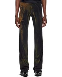 Jean Paul Gaultier - Ssense Exclusive Khaki & Mesh Printed Water Sweatpants - Lyst