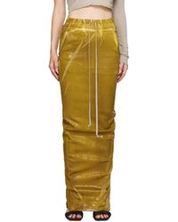 Rick Owens - Porterville Pull On Pillar デニム マキシスカート - Lyst
