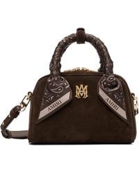 Amiri Bowling Bag Paisley-Print Mini Bag in Blue | Lyst