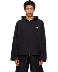 Y-3 - Nylon Wired 3 Stripes Track Jacket - Lyst