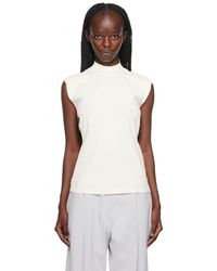 Issey Miyake - Off-white Mellow Camisole - Lyst