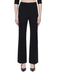 Victoria Beckham - Cropped Kick Trousers - Lyst