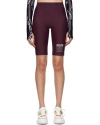 Versace Jeans Couture - パープル Legging ショートパンツ - Lyst