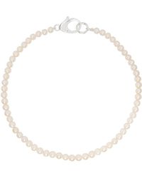 Hatton Labs - Collier blanc à perles - Lyst