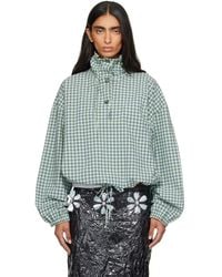 Marni - Checked Poplin Blouse - Lyst
