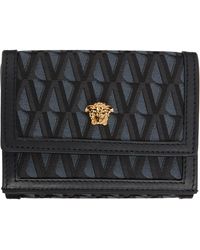 Versace - 'La Medusa' V Jacquard Wallet - Lyst