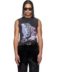 Lu'u Dan - 'Year Of The Horse' Sleeveless T-Shirt - Lyst