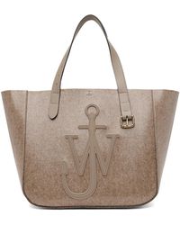 JW Anderson - Taupe Belt Tote - Lyst