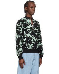 メンズ Dries Van Noten パデッド ジャケット ブラック | Lyst