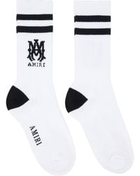 Amiri - Ma Core Logo Socks - Lyst