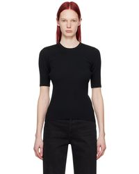 AURALEE - Rib T-Shirt - Lyst