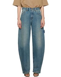 DARKPARK - Audrey Barrel Leg Carpenter Jeans - Lyst