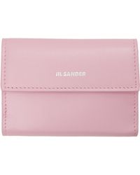 Jil Sander - Leather Baby Wallet - Lyst