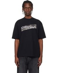 Off-White c/o Virgil Abloh - Flannel Diagonal Skate Logo T-Shirt - Lyst