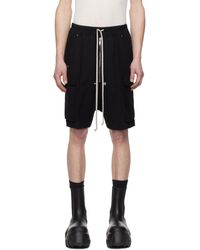 Rick Owens - ブラック Hollywood Cargobela ショートパンツ - Lyst