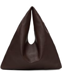 The Row - Petit Cabas Bindle Brun - Lyst