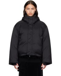 Y-3 - Hooded Puffer Down Jacket - Lyst