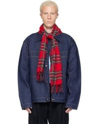 Charles Jeffrey - Scarf Denim Jacket - Lyst