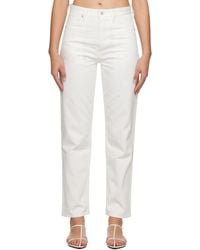 Jil Sander - ホワイト ファイブポケット ジーンズ - Lyst