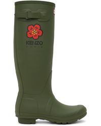 KENZO - Green Paris Hunter Edition Wellington Boots - Lyst