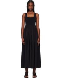 matteau knit and cotton dress Matteau Knit And Cotton Dress - Ecru