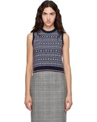 Thom Browne - Fairisle Jacquard Wool Sweater - Lyst