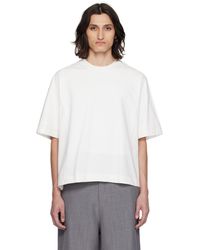 Karmuel Young - T-shirt blanc à variante de style à effet sous-vide - Lyst