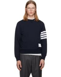 Thom Browne - Classic Loopback 4-Bar Sweatshirt - Lyst