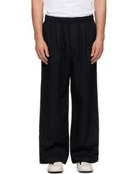 Comme des Garçons - Polyester Serge Trousers - Lyst