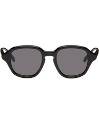 Loewe - Lunettes De Soleil Alpha Noires À Monture Fine - Lyst
