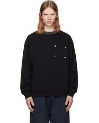 Palm Angels - Palm Rib Regular Crewneck Sweatshirt - Lyst