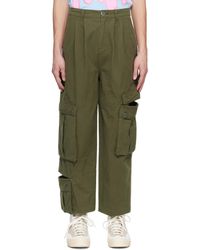 Perks And Mini - Khaki Bri Bri Cargo Pants - Lyst