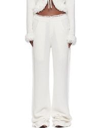 AYA MUSE - Pantalon Mello Blanc - Lyst