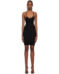 Balmain - V-neck Minidress - Lyst