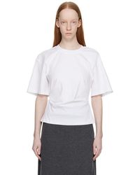 LVIR - T-shirt cueilli blanc - Lyst