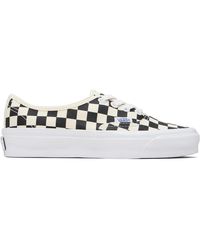 Vans - Baskets Lx Authentic Reissue 44 Blanc Cassé Et Noir - Lyst