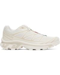 Salomon - オフホワイト Xt-6 スニーカー - Lyst