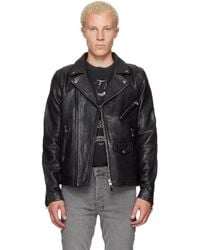 Ksubi - Capitol Leather Jacket - Lyst