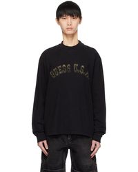 Guess USA - Faded Long Sleeve T-shirt - Lyst