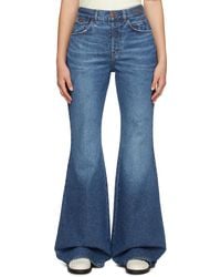 Chloé - Blue Merapi Flare Jeans - Lyst