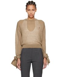Coperni - Knotted Sleeve Sweater - Lyst