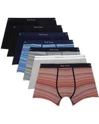 Paul Smith - Seven-pack Signature Stripe Boxers - Lyst
