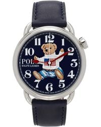 Polo Ralph Lauren - ネイビー Bear Sitting 腕時計 - Lyst