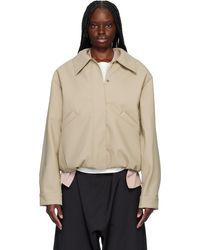 Kassl - Short Rubber Bomber Jacket - Lyst