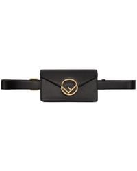Fendi Black F Is Belt Bag