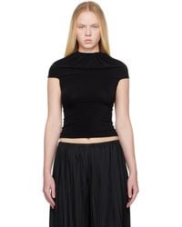 ALAINPAUL - Gathered Neck Tank Top - Lyst