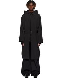 Rick Owens - Hollywood Hooded Robe Coat - Lyst